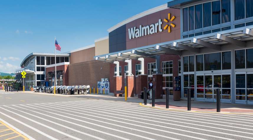 A Walmart superstore in Haymarket, Virginia.