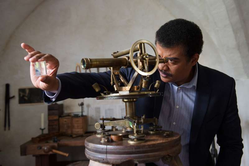 Host Neil deGrasse Tyson travels to Benediktbeum Abbey in Bavaria to visit Joseph Fraunhofer's top secret laboratory in the all-new  Hiding In The Light  episode of COSMOS: A SPACETIME ODYSSEY airing Sunday, April 6 (9:00-10:00 PM ET/PT) on FOX and Monday, April 7 (10:00-11:00 PM ET/PT) on Nat Geo.