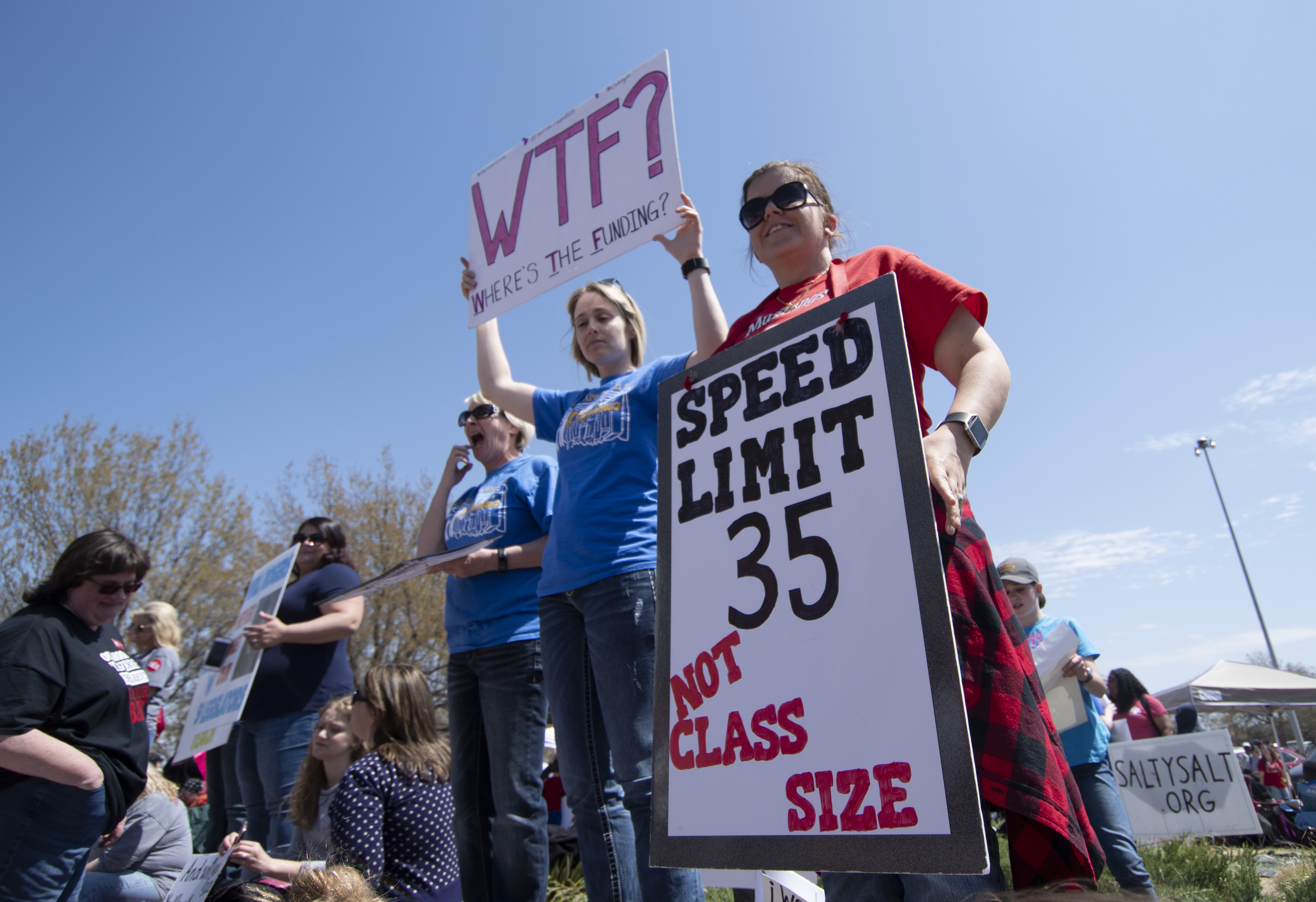 Oklahoma Teachers Continue To Strike