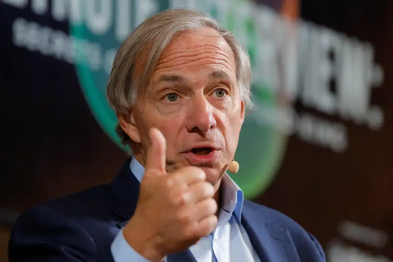 Bridgewater Associates' Dalio speaks at the 2017 Forbes Under 30 Summit in Boston