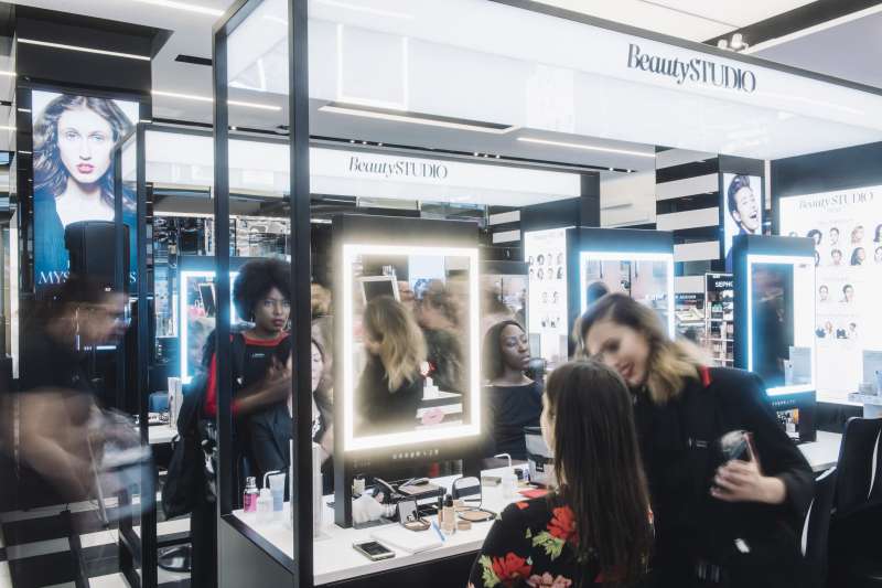 New Sephora Store at 112 west 34th street in NY, NY on March 30, 2017