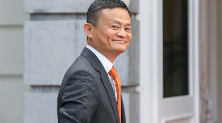 Jack Ma, the founder and executive chairman of Chinese e-commerce company Alibaba Group arrives for a meeting with Belgian Prime Minister Charles Michel  at the Lambermont in Brussels, Belgium, July 3, 2018.