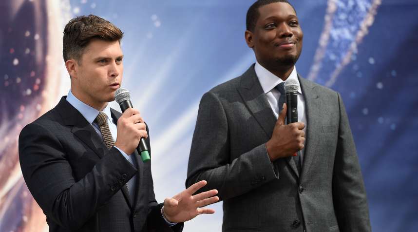 Colin Jost and Michael Che will host the 70th Emmy Awards on Monday, September 17, 2018.
