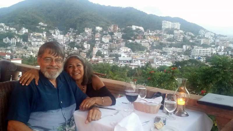 Brad and Yvonne Johnson in Puerto Vallarta