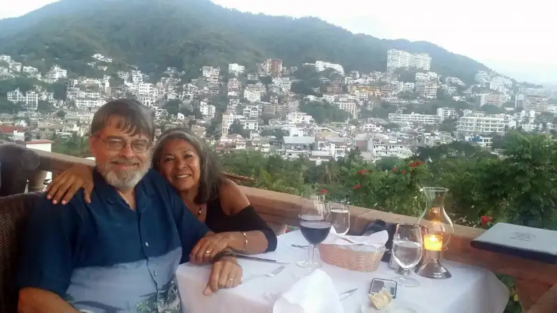 Brad and Yvonne Johnson in Puerto Vallarta