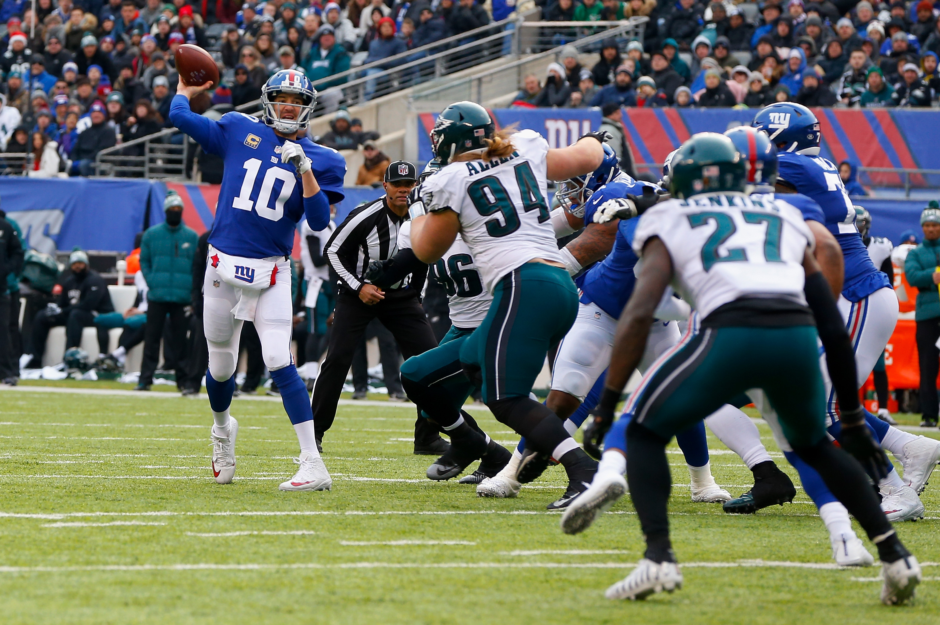 watch eagles giants game