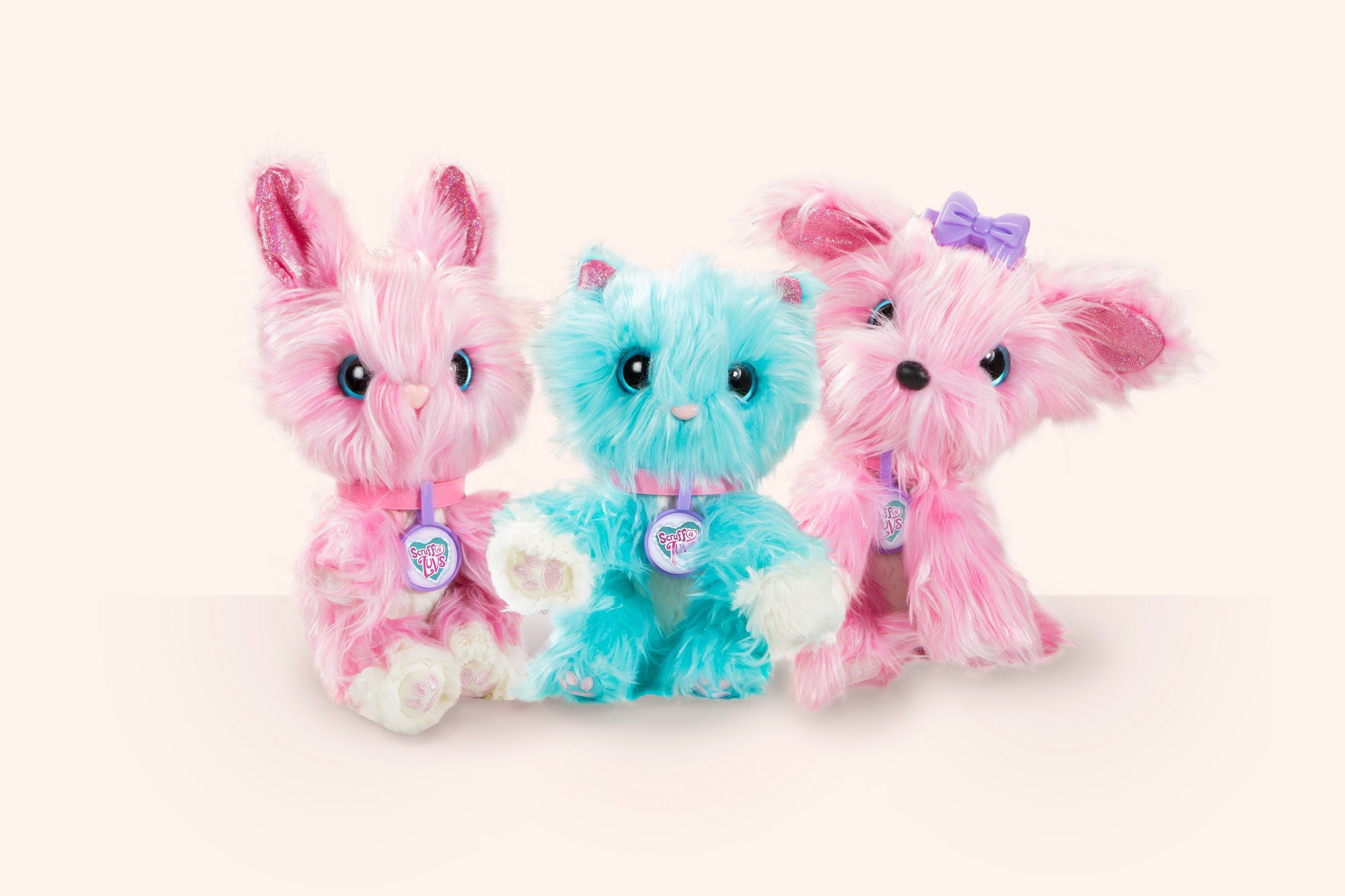 Little Live Pets Scruff-A-Luvs PINK BLUE Mystery Puppy Kitten Bunny Brand New 
