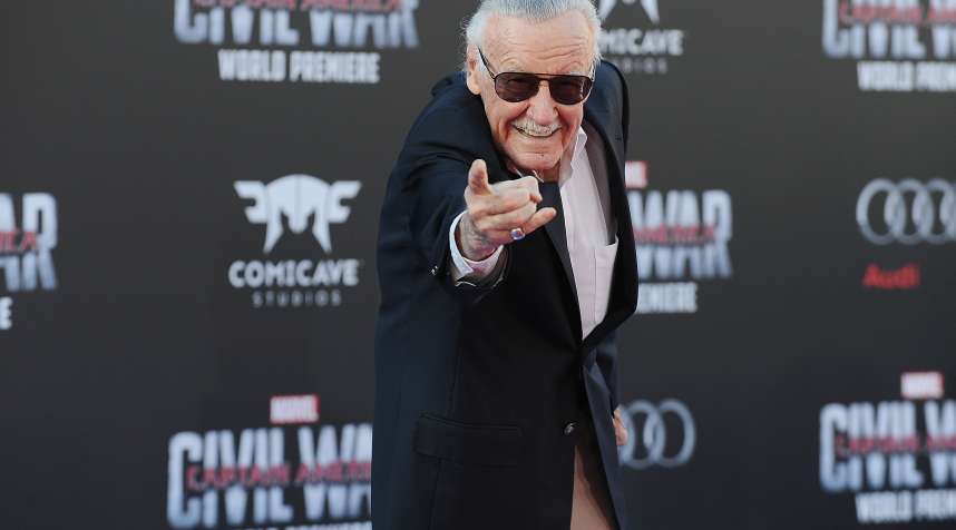 Stan Lee attends the premiere of  Captain America: Civil War  at Dolby Theatre on April 12, 2016 in Hollywood, California.