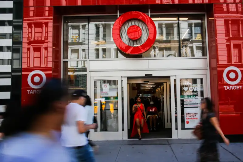 Target expects to report earnings for the fiscal Quarter