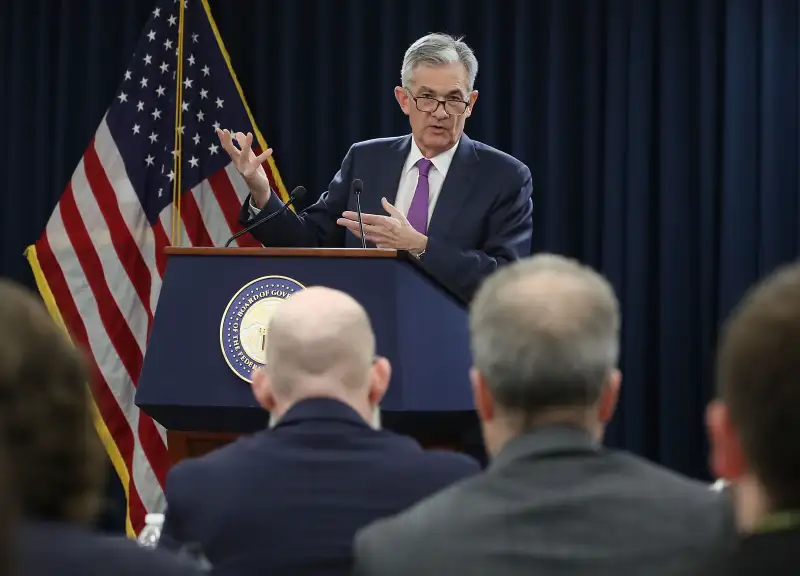 Federal Reserve Chairman Jerome Powell Holds A News Conference Following Federal Open Market Committee Meeting