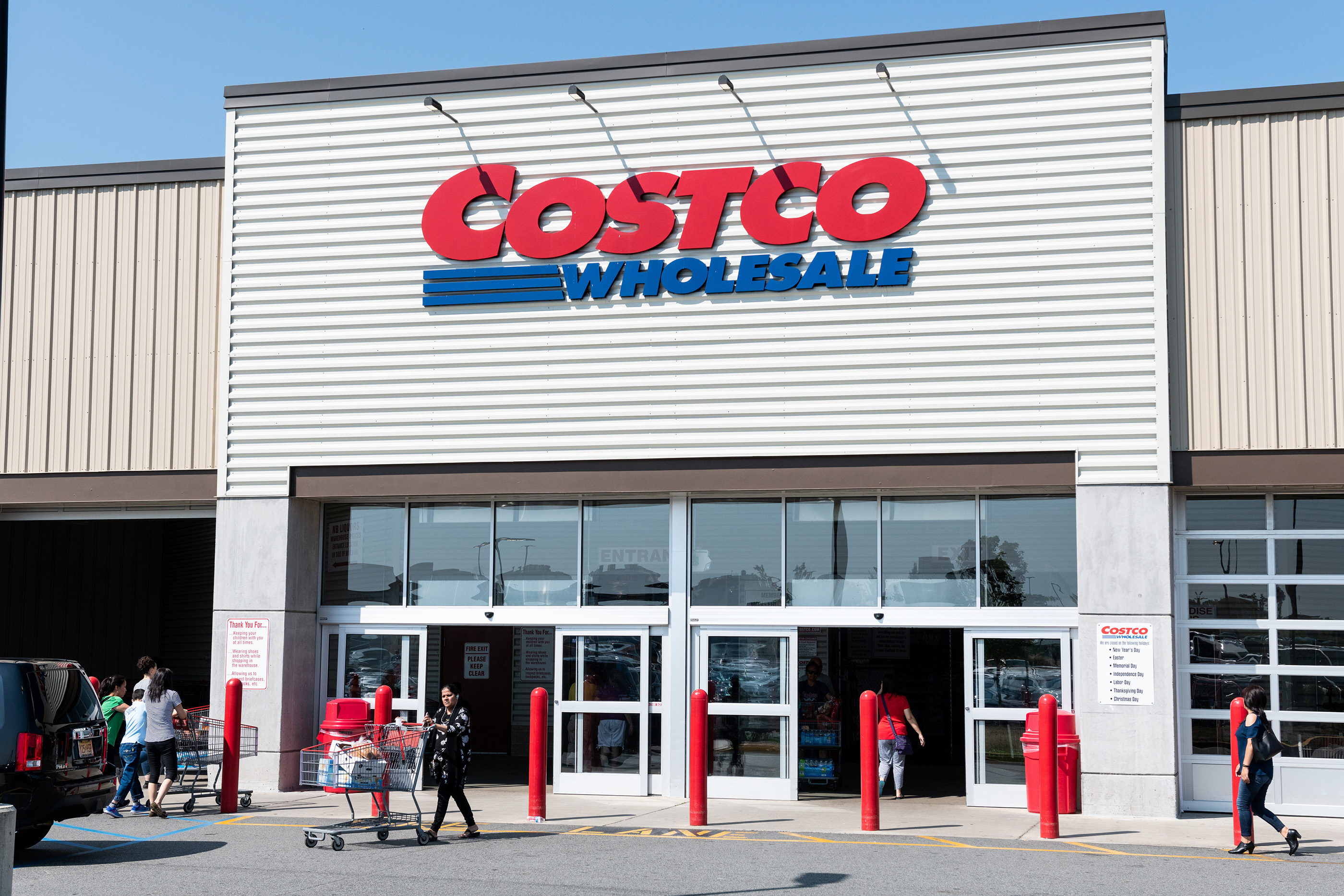Costco store in Teterboro, New Jersey, August 5, 2018.