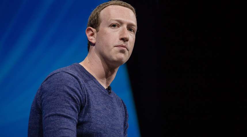 Mark Zuckerberg, chief executive officer and founder of Facebook Inc., listens during the Viva Technology conference in Paris, France, on Thursday, May 24, 2018.