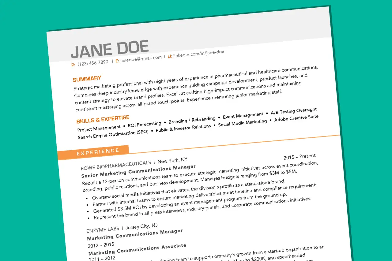 Here's How to Make a Perfect Resume — and a Free Template You Can