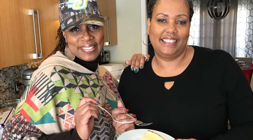 Sisters Jaqi Wright  and Nikki Howard, founders of The Furlough Cheesecake