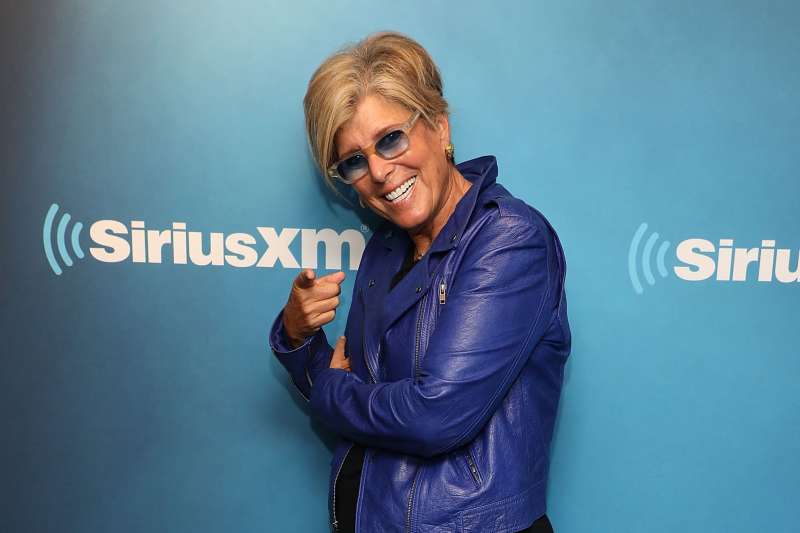 Suze Orman visits the SiriusXM Studios on October 8, 2018 in New York City.