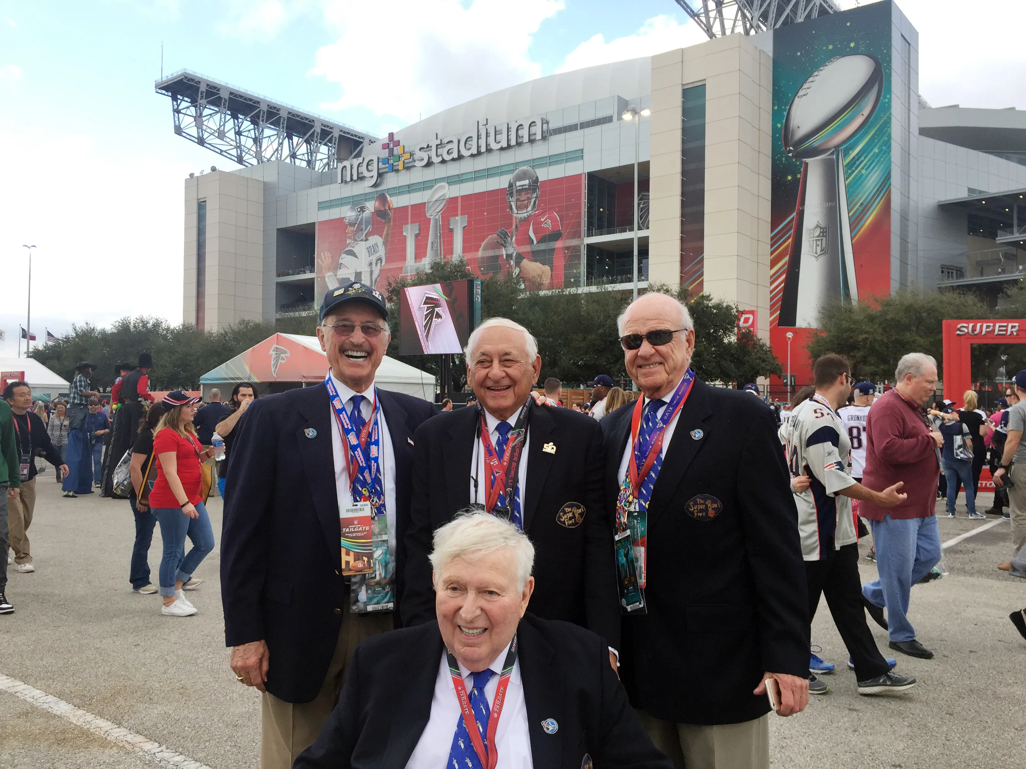 Super Bowl Five friends continue tradition with 57th visit to NFL's big game