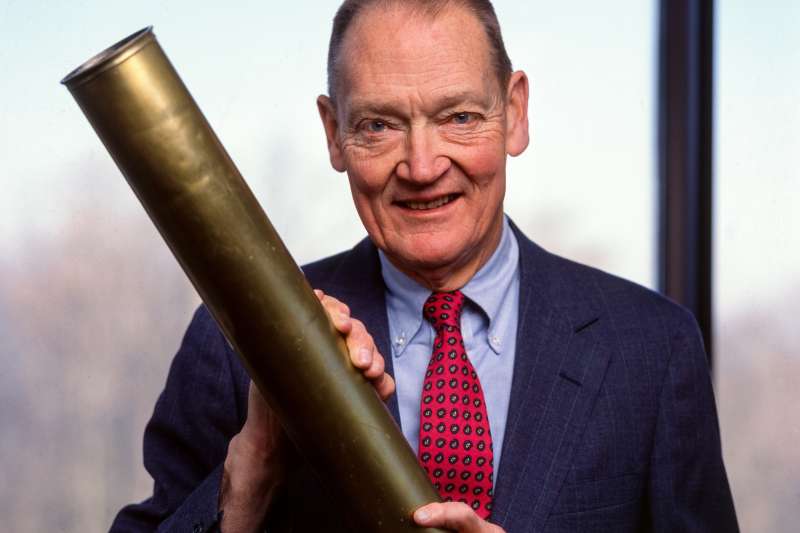 Jack Bogle, the founder and CEO of the Vanguard Company, in 1995.