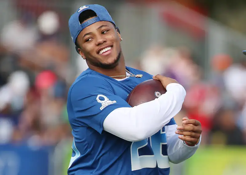 Inside look at Saquon Barkley at Pro Bowl practice