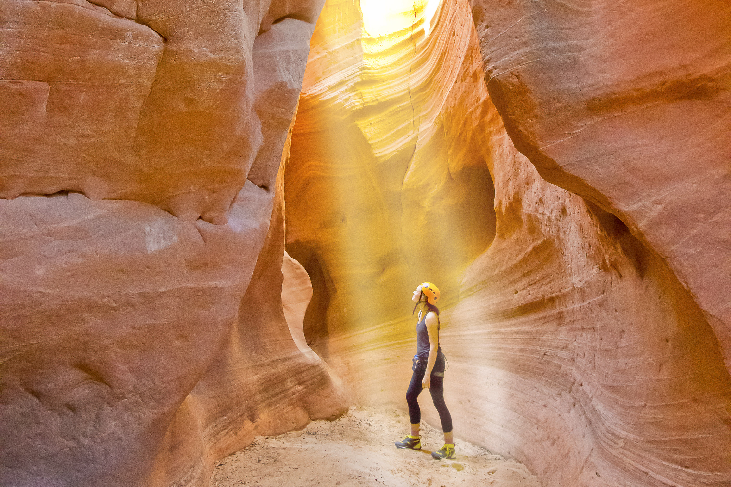 The Narrows is a popular hiking spot in Zion National Park, an hour from St. George, Utah.
