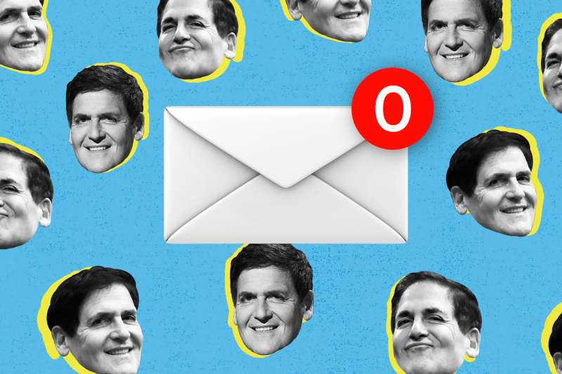 Mark Cuban with Zero Email