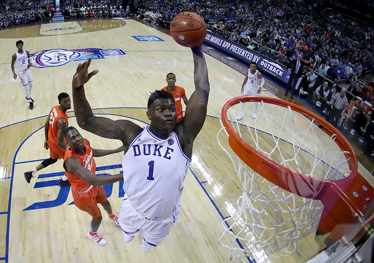 Every Zion Williamson dunk from his freshman year at Duke