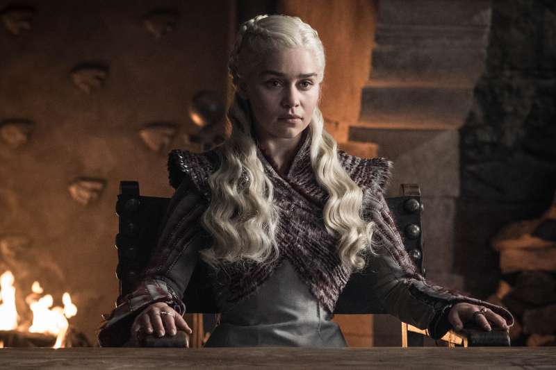 Emilia Clarke in HBO's  Game of Thrones  Season 8