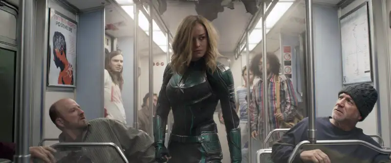 Brie Larson as Carol Danvers in CAPTAIN MARVEL, 2019.