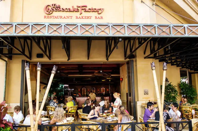 The Cheesecake Factory.