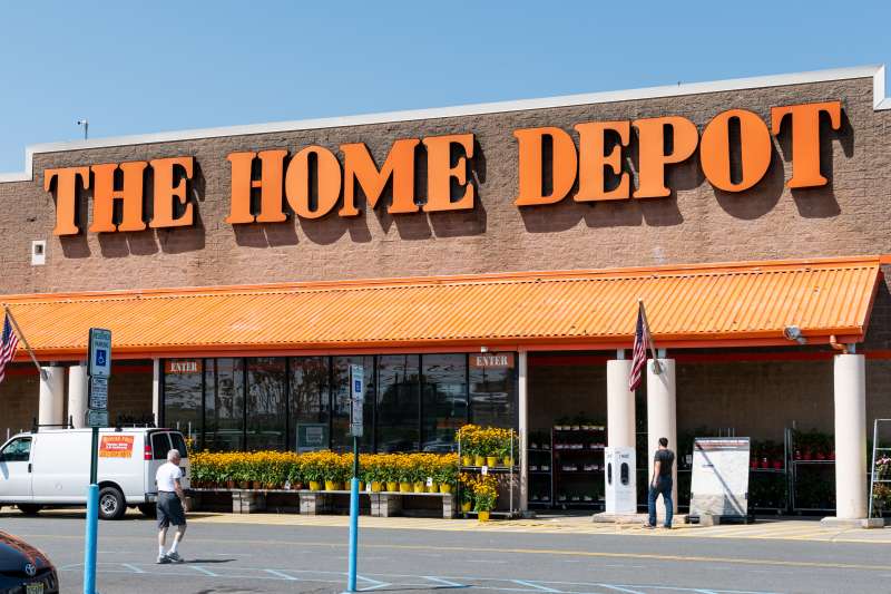 Home Depot store in Totowa, New Jersey