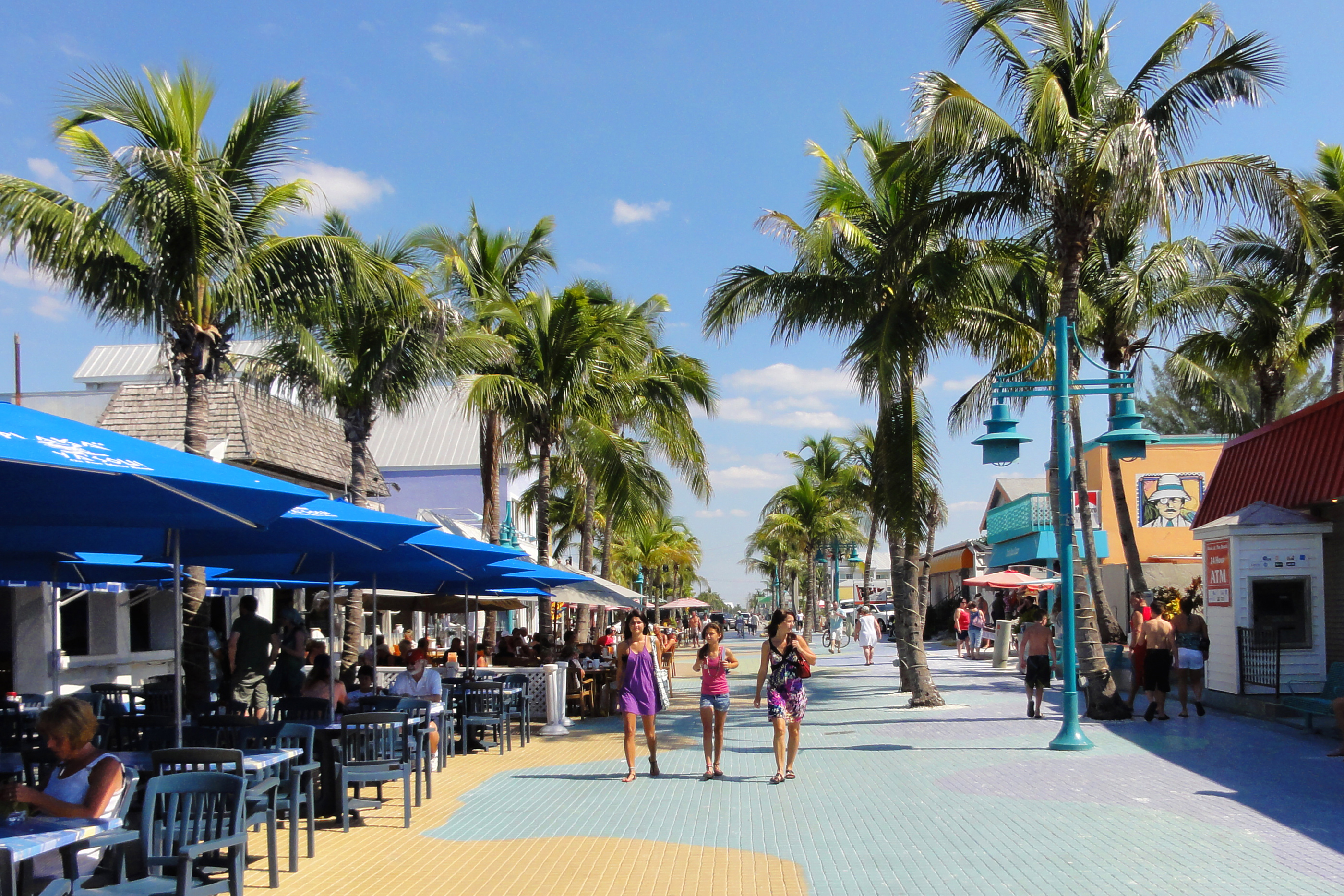 Times Square, Fort Myers Beach, Florida