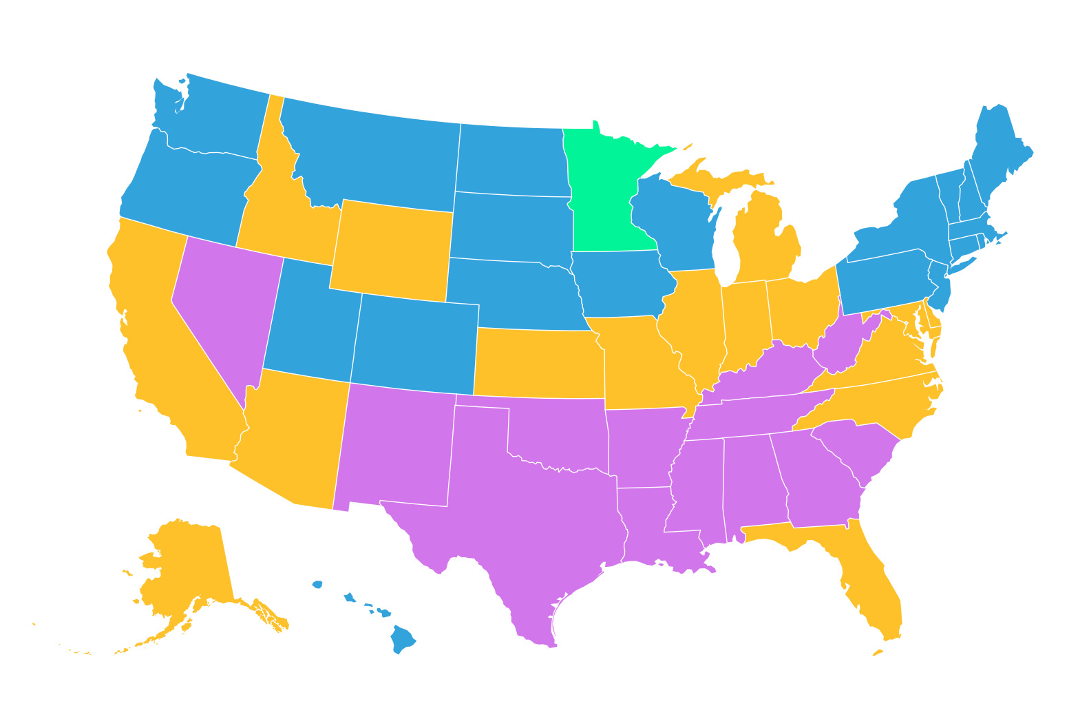This Map Shows the Average Credit Score in Every State. See How You Stack up