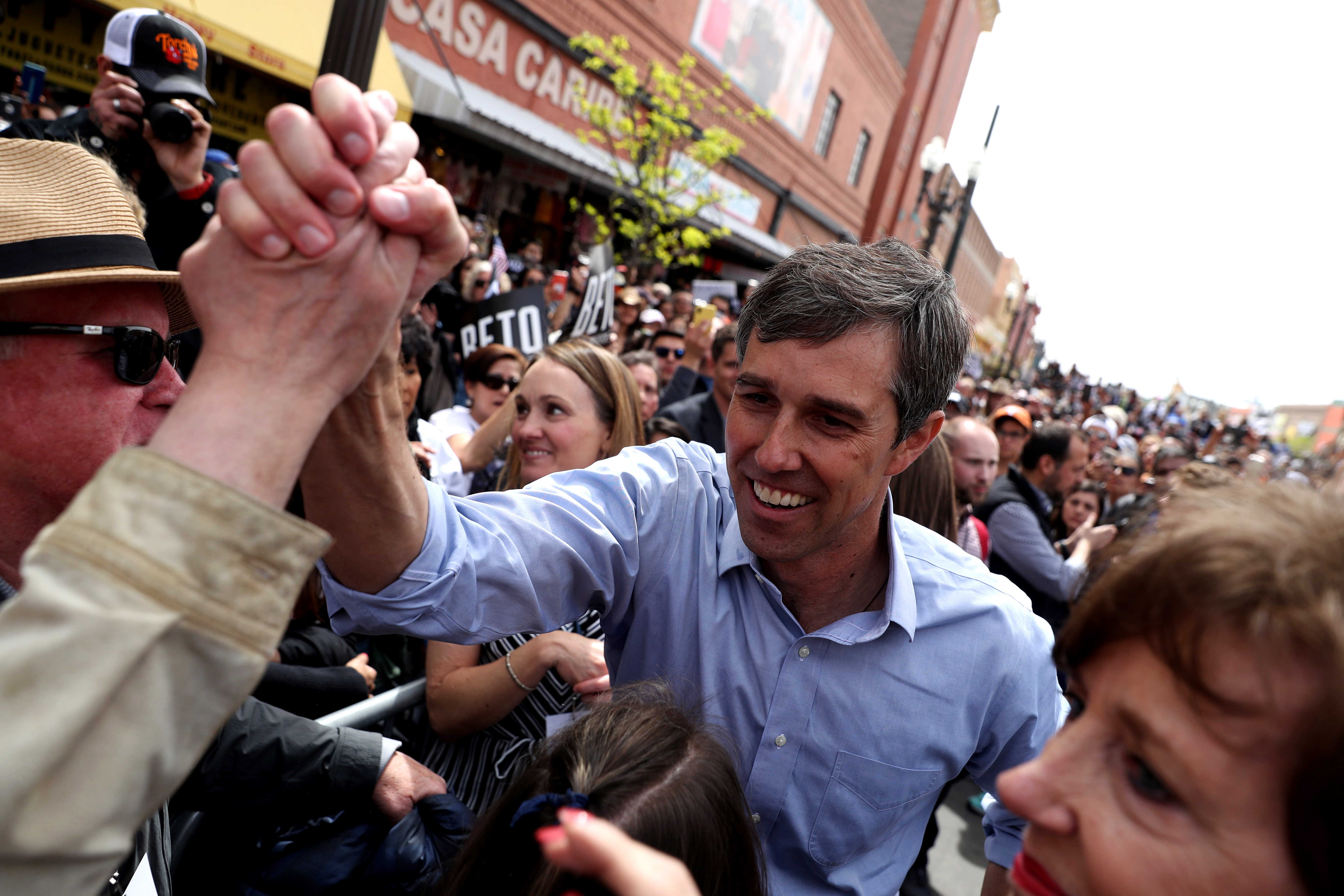 Beto O'Rourke Holds Official Campaign Launch Rally In His Hometown Of El Paso