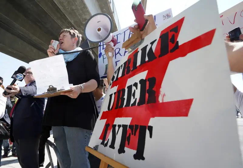 Los Angeles Uber Driver Strike