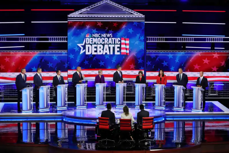 Democratic Presidential Candidates Participate In First Debate Of 2020 Election Over Two Nights