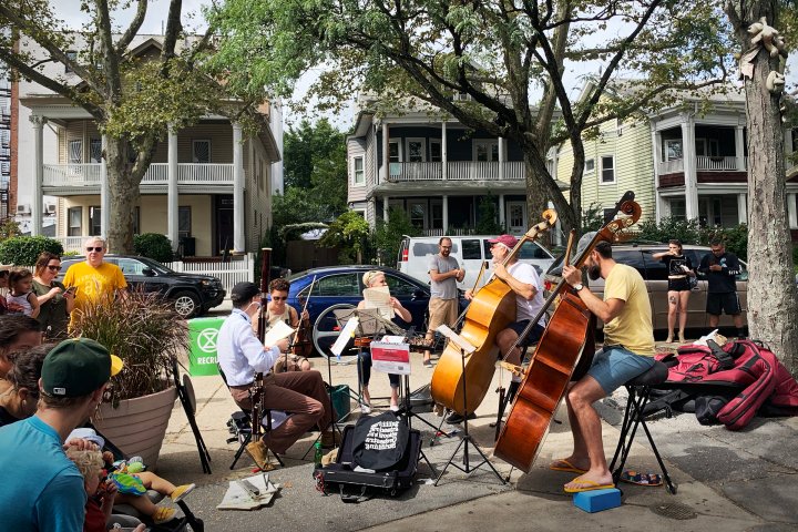 musicians performing in Ditmas Park New York