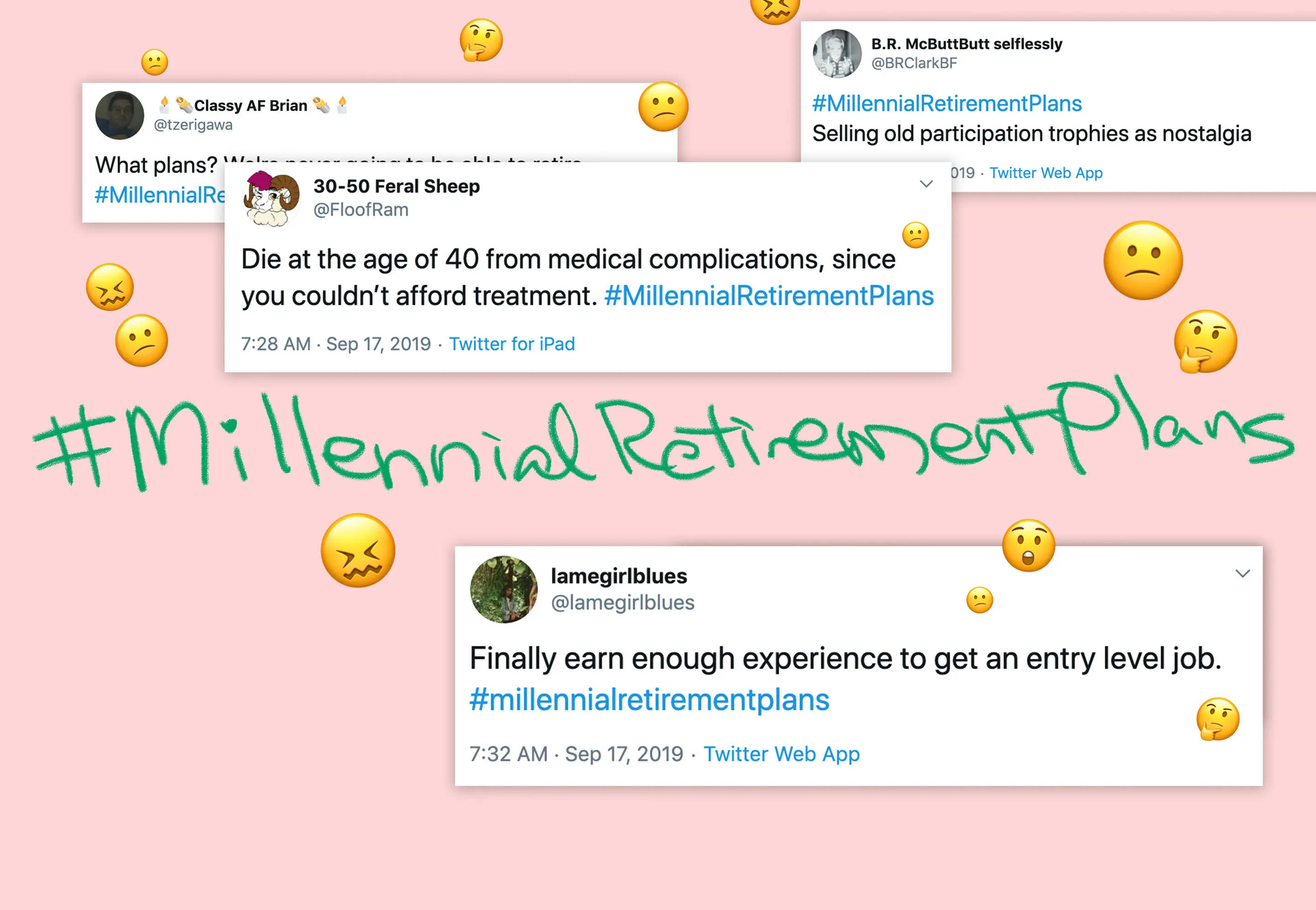 #MillennialRetirementPlans Is the Saddest, Truest Hashtag on the Internet Right Now