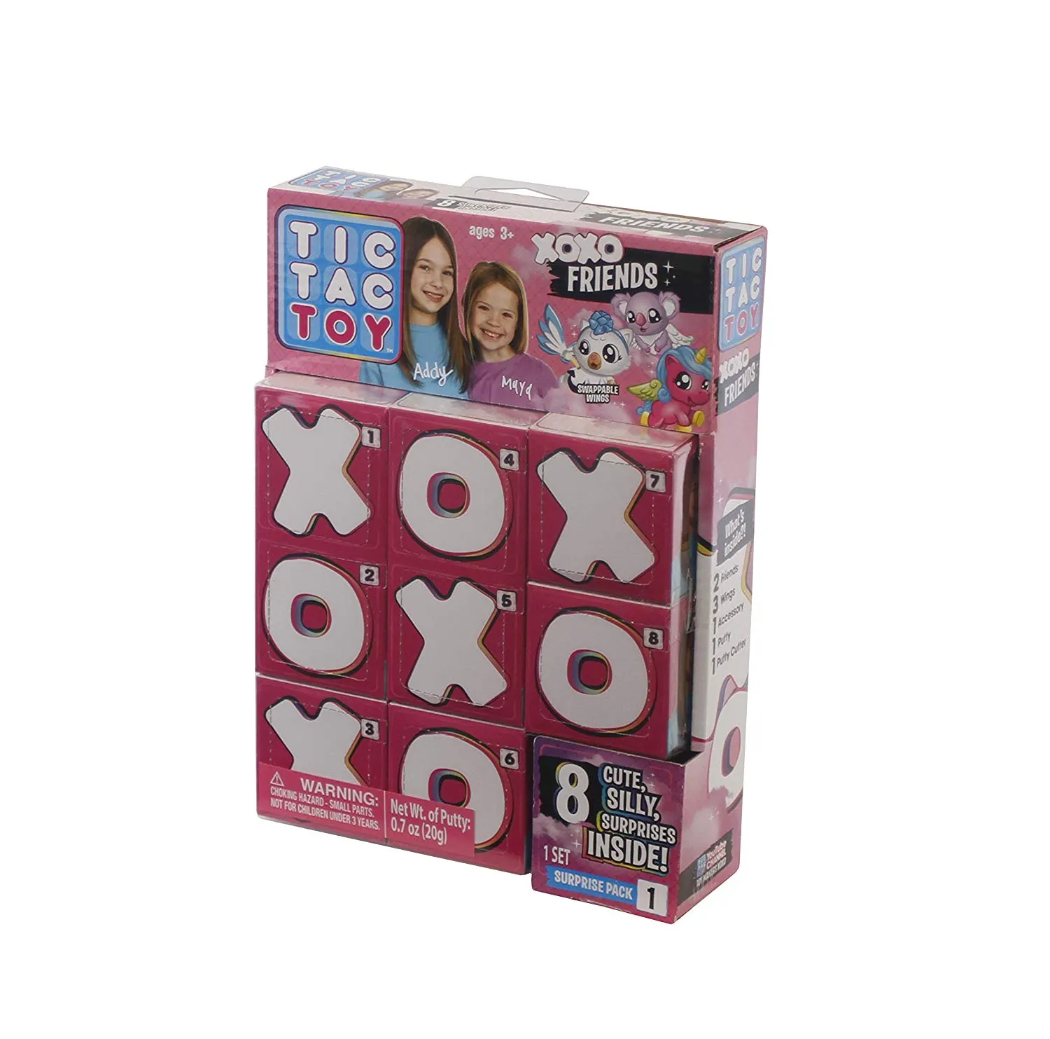 Tic Tac Toy XOXO FRIENDS Multi Pack Surprise (Styles May Vary)