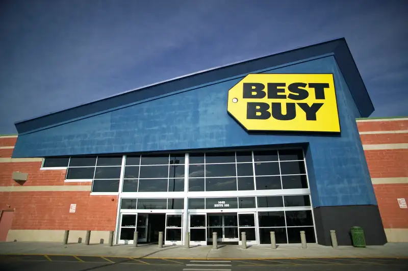 Best Buy Store Entrance