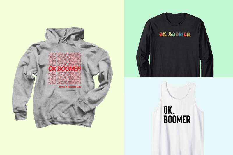 OK Boomer Meme: T-Shirts, Hoodies, Merchandise for Sale | Money