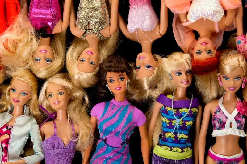 Bunch of Barbie Fashon Dolls