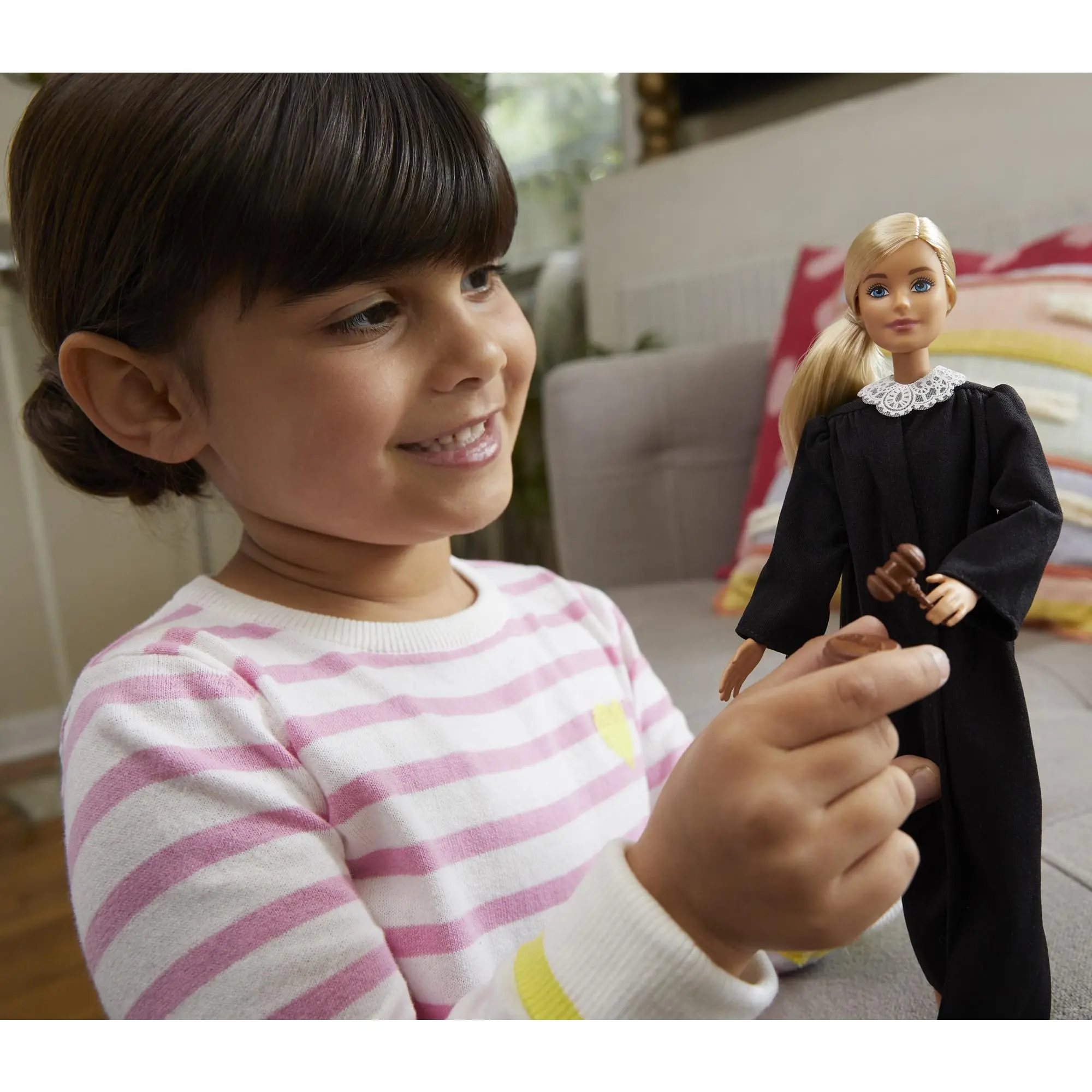 Barbie introducing Judge Barbie doll with hopes to inspire girls to  become judges  WSET