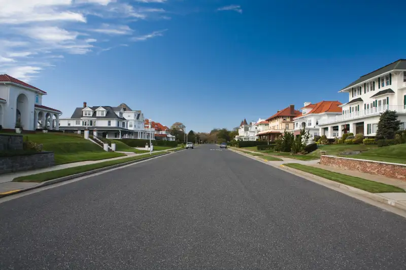 Suburban street