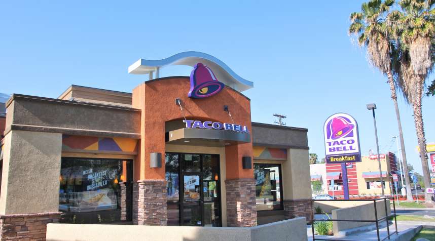 Taco Bell in Fresno, California.