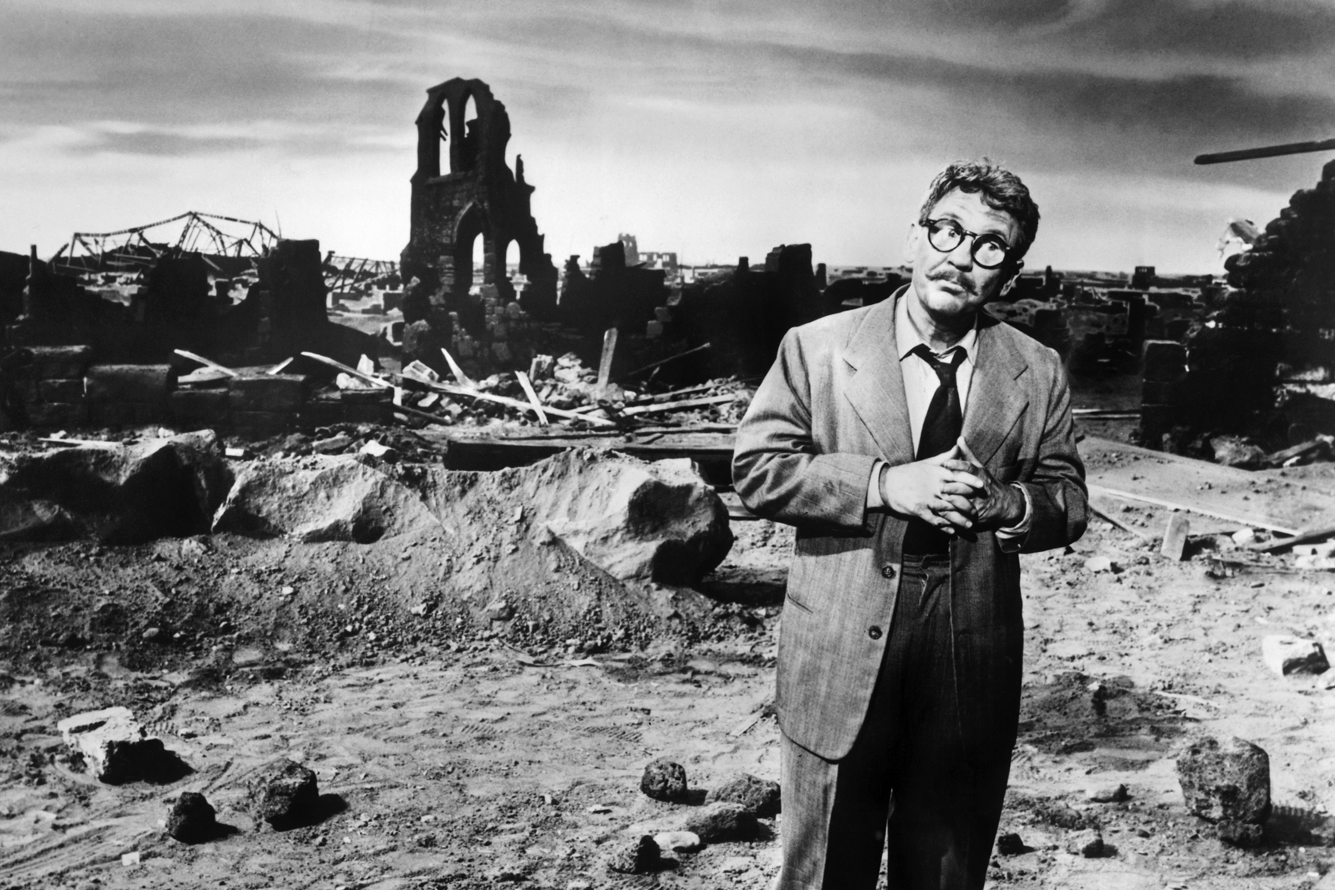THE TWILIGHT ZONE, Burgess Meredith, 'Time Enough At Last' (Season 1, aired November 20, 1959), 1959