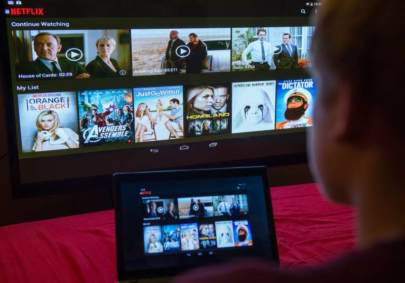 Online streaming company Netflix starts in Germany