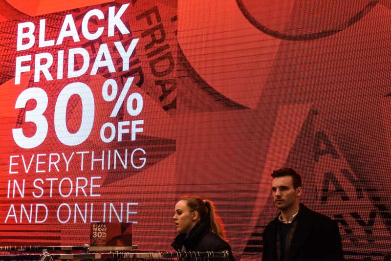 Shoppers Look For Deals On Black Friday