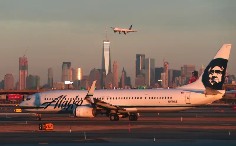 Airplanes at Newark Liberty Airport