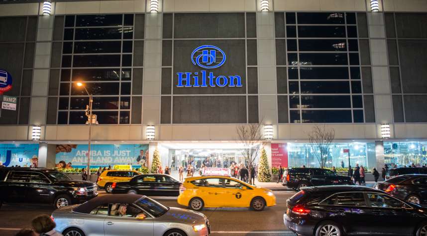 The New York Hilton Midtown.