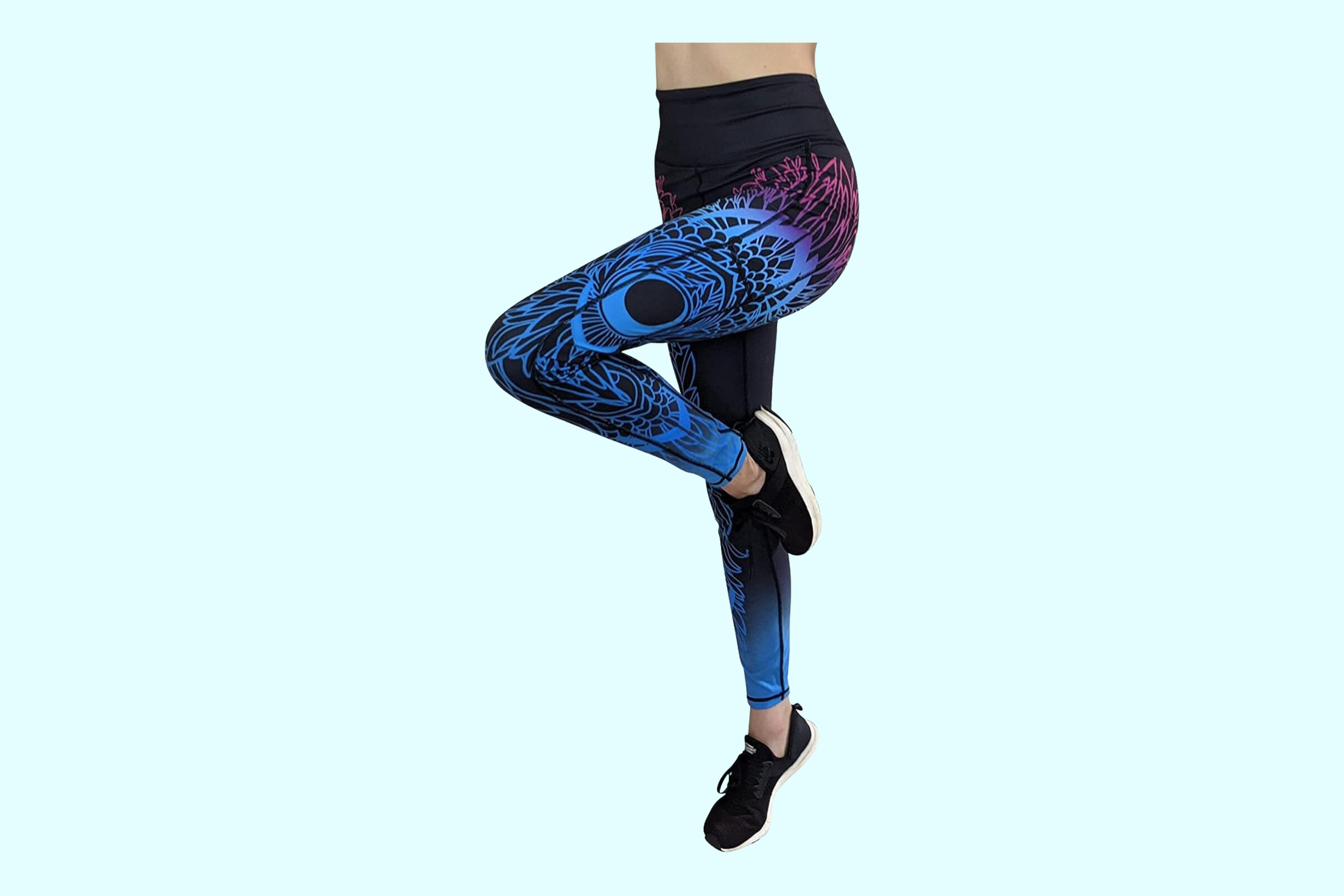 CRZ YOGA Women's Naked Feeling Workout Leggings 25 Inches - High Waisted  Yoga Pants with Side Pockets Navy – The Home Fitness Corp