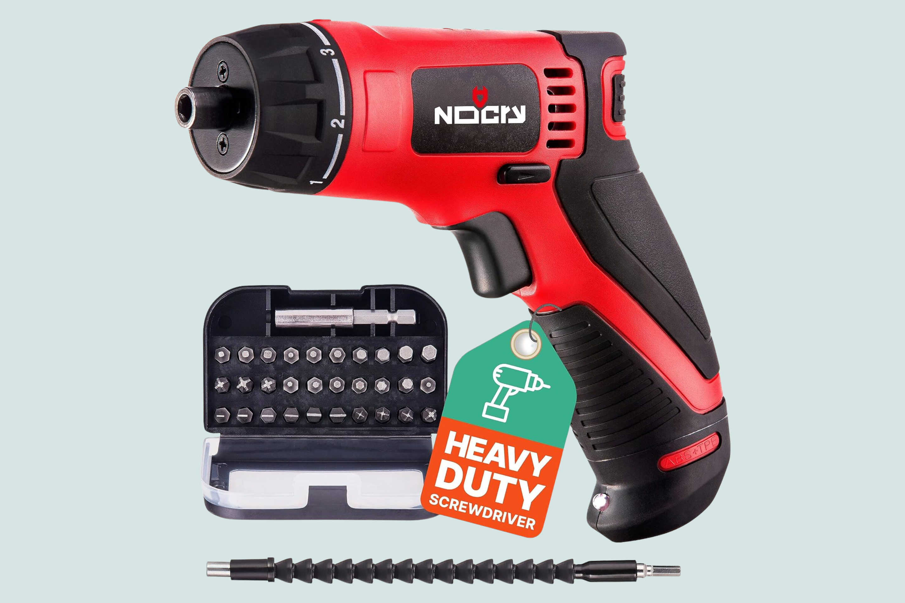 NoCry Commercial Grade Cordless Electric Screwdriver